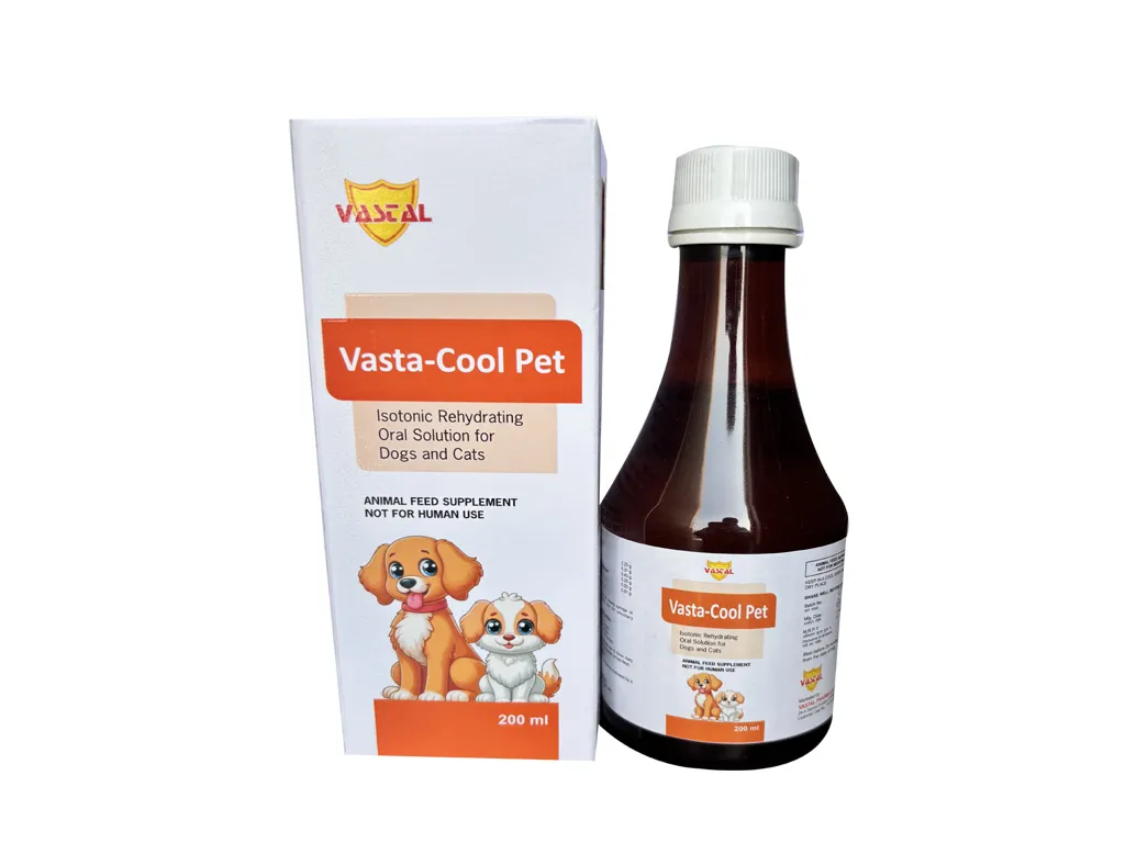 Vasta-Cool Pet (200 Ml) Isotonic Rehydrating Oral Solution For Dogs & Cats