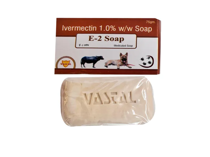 E2 Soap With 1% For Control Lice & Flies Treatments Like Ticks Mites