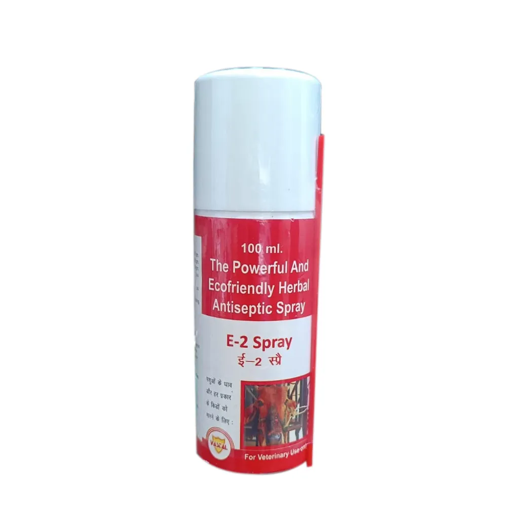 E2 spray Best for All Type of Wounds (FMD) Dermatomycosis Maggot Wounds