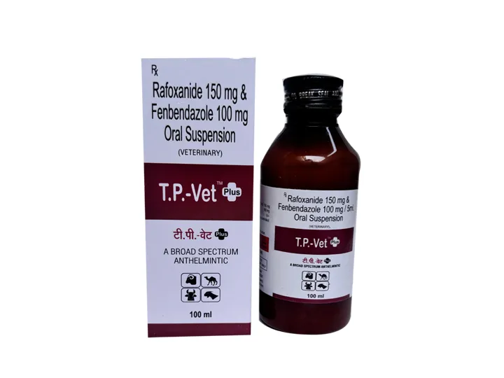 TP Vet Syp 100ml Control Treatment Gastrointestinal & Pulmonary Nematodes