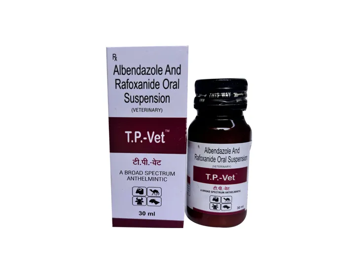 TP Vet Syp 30ml Control Treatment Gastrointestinal & Pulmonary Nematodes