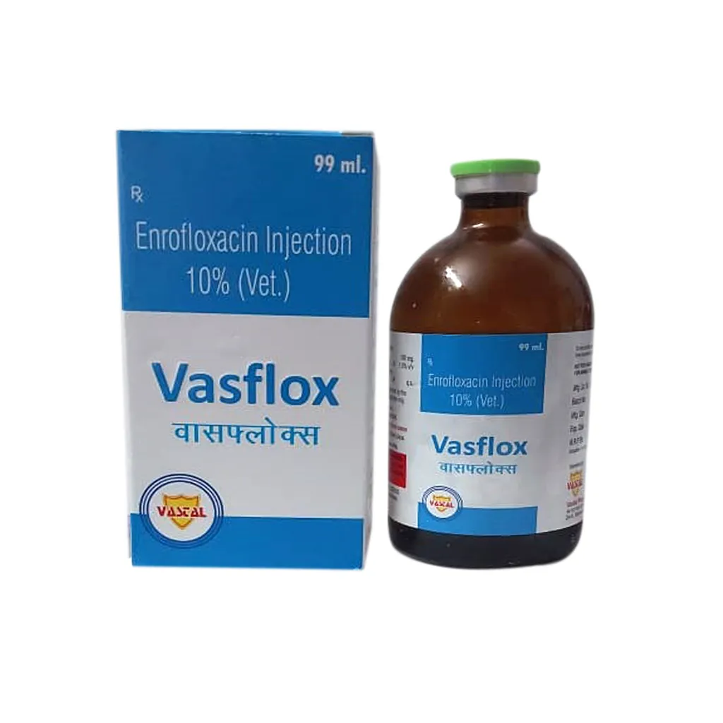 Vasflox-Injection (99ml) For Treatment of Respiratory Infection, Skin Soft Tissue Infections, Gram Positive & Gram Negative Organism