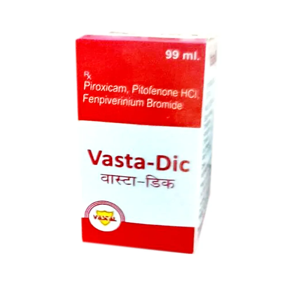 VASTA-DIC-INJECTION (99ml) Abdominal Colic, Biliary Colic Painful Spasmodic Condition