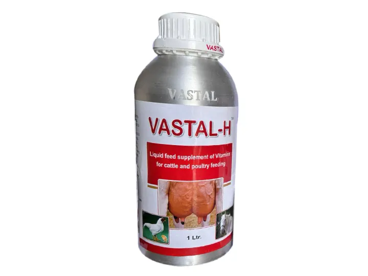 Vastal-H (1ltr) Liquid feed supplement of vitamins for cattle & poultry feeding