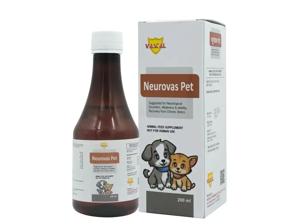 Nerve tonic & Animal feed supplement for pet | Neurovas 