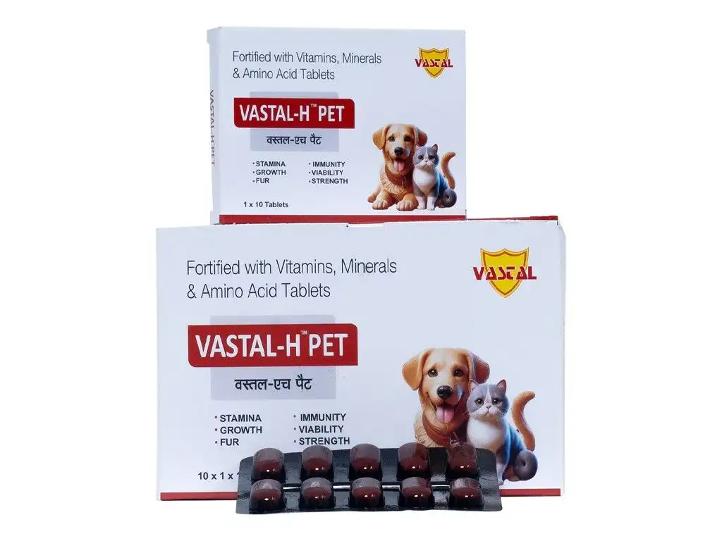 Multivitamin Tablet for Strong Bones & Healthy Growth | Vastal H Pet