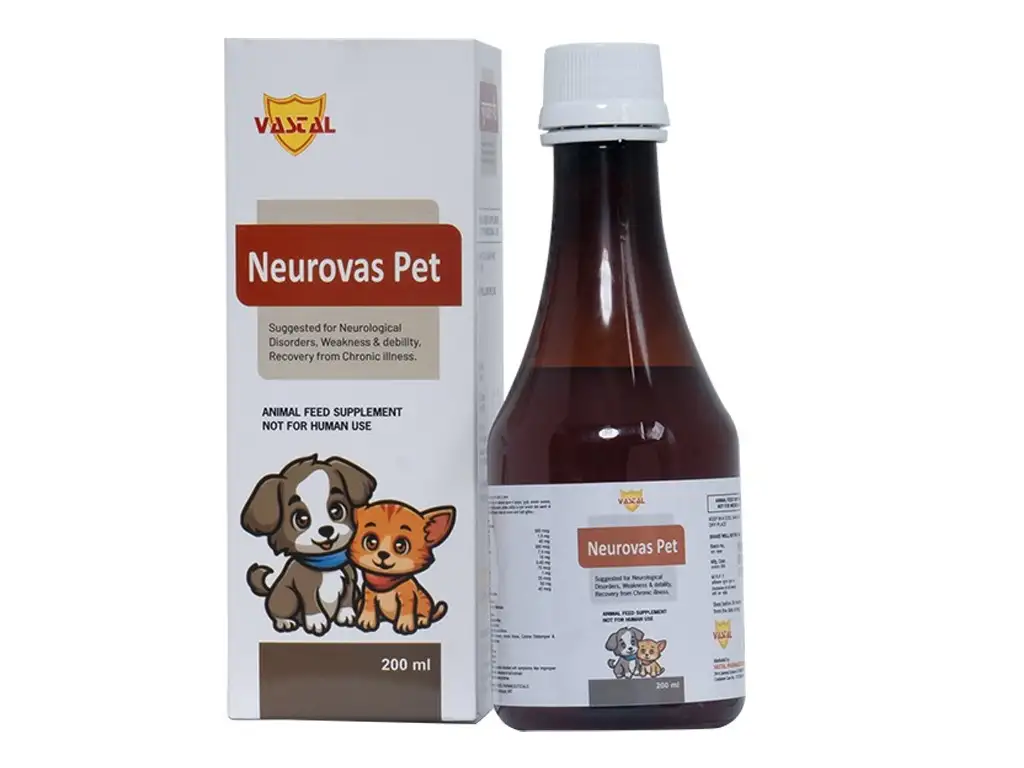 Nerve tonic & Animal feed supplement for pet | Neurovas 