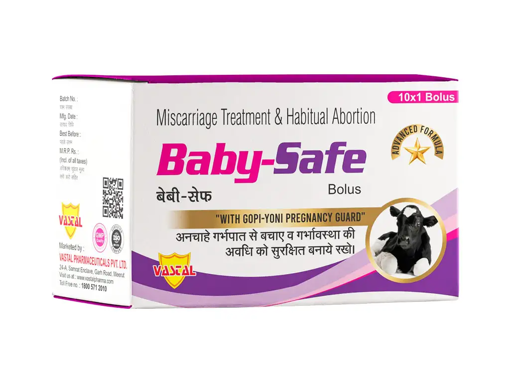 Baby-safe bolus | Miscarriage Treatment in Cow & Buffalo