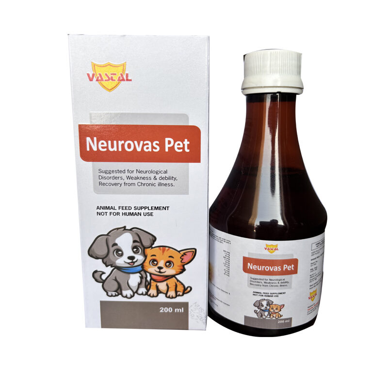 Neurovas Pet (200 Ml) Suggested for Neurological Disorders, Weakness & debility, Recovery from Chronic illness.