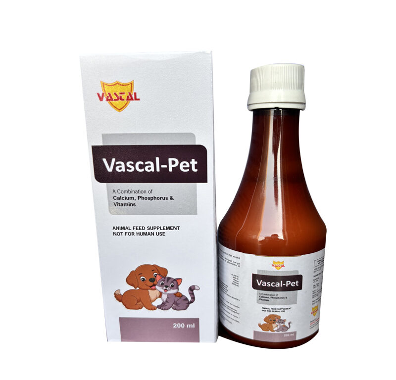 Vascal-Pet (200 Ml) A combination of Calcium, Phosphorus & Vitamins